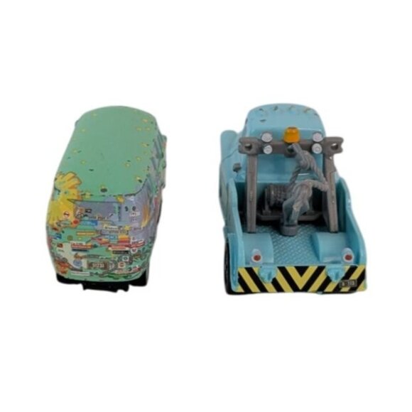 Disney Pixar Cars Lenticular Eyes Diecast Mater Fillmore Lightning Ramone Luigi - Picture 3 of 13